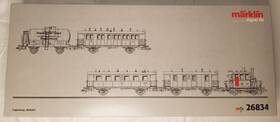 26834 M Rklin Marklin Ptl 2/2 K.bay.sts.b. Inch Walhalla Train Ho Ac Digital