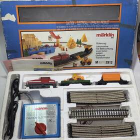 2912 M Rklin Vintage Marklin Ho Scale Diesel Train Starter Set In Box Complete Germany