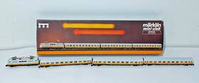 8155 M Rklin Z Scale Marklin Electric Loco& Passenger Lufthansa Airport Express Set A