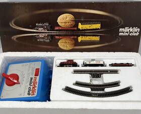 8164-s M Rklin Vintage Marklin Mini-club #8164 S Train Set Original Box Untested Ships Fast