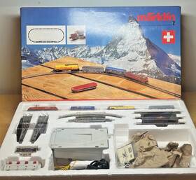 8185 M Rklin Z Scale Marklin Sbb Electric Freight Starter Set Inch Swiss Federal Railways