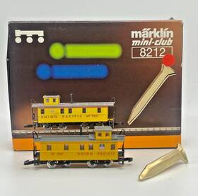 8212 M Rklin Z Scale Marklin Union Pacific Caboose With Pin Original Box