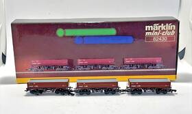 82430 M Rklin Z Scale Marklin Bulk Material Dump 3 Car Set Original Box