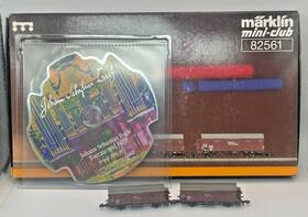 82561 M Rklin Z Scale Marklin Railway Wagenset With 2 Freight Wagons Cd Original Box