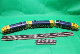 8819 M Rklin Z Scale Marklin Germany A-b-a Inch Alaska 3 Unit Parts Or Repair Untested