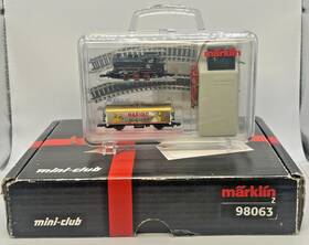 98063 M Rklin Z Scale Marklin Br89 Inch Haribo Locomotive Set With Freight Car Track Cntrl