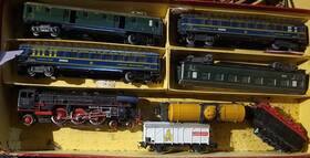 F800 M Rklin F846/4h Vintage Marklin Train Set With Original Box Germany Steam Engine