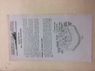 M3177 American Flyer Original Instructions For Dual Control Transformers