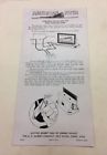 M3315 American Flyer Original Operating Instructions For Diesel Billboard Horn