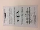 M3418 American Flyer Original Hook Up And Operation Of Automatic Action