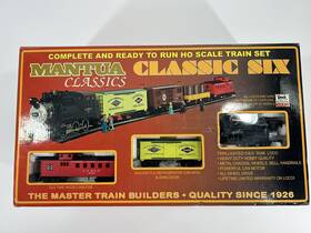 Mantua 911583000007 Model Power/mantua Classics Classic Six Ready To Run Ho Electric Train Set