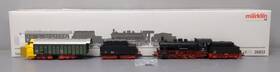 26833 Marklin Snow Clearing With Rotary Snowplow Ho Gauge Steam Train Set Ln/box