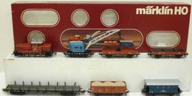 2853 Marklin Db Ho Gauge Diesel Freight Train Set Ln/box