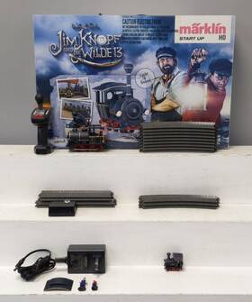 29199 Marklin Jim Button And The Wild 13 Ho Gauge Steam Starter Set Ex/box