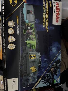 29828 Marklin Batman Ho Gauge Diesel Freight Starter Set