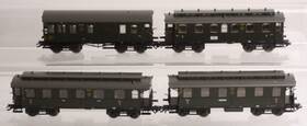 43047 Marklin German State Drg Ho Gauge Passenger Car Set Ln/box