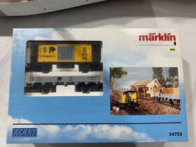 Marklin 54755 1 Gauge Train Maxi Marbach Horse Transport Car Nib
