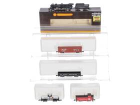 8007a Marklin Z Scale Baltimore And Ohio Steam Freight Train Set/box