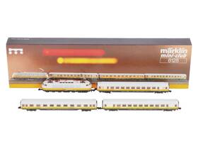 8128 Marklin Z Scale Db Lufthansa Airport Electric Passenger Set Ex/box