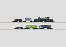81301 Marklin Z Scale Obb Freight Transport Train Set Of 6 Ln/box