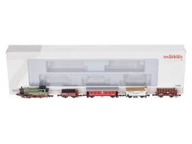 Marklin 81390 K.w.st.e. Z Gauge Steam Train Set Of 5 Ex/box