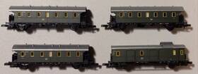 87509 Marklin Z Scale German Federal Railroad Passenger Car Set Ln