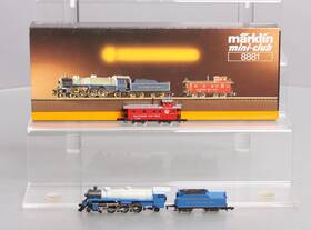 8881 Marklin Baltimore And Ohio 4-6-2 Z Gauge Steam Freight Train Set Ln/box