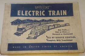 096170 Marx Happi Time O Scale Steam Locomotive # 400 Electric Model Train Set 09617