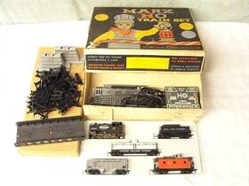 17525 Marx Train Set #17525 - Nyc New York Central Ho Scale Complete Runs Nice