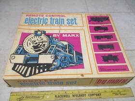 25270 Marx Vintage O-gauge Electric Train Set 490 Steam Locomotive Engine Toy