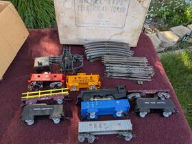 28822 Marx Vintage Diesel Electrical Train Set No. With Original Box