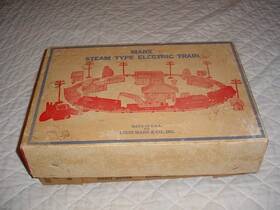 4915s Marx Steam Type Train Set #4915 S - With Original Box 0-027
