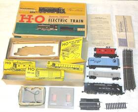 6860-nyc Marx 6860 Vintage Battery-op Train Set #6860-nyc New York Central Ho Complete Nice