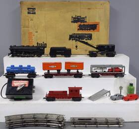 9631 Marx Vintage O Steam Electric Train Set/box