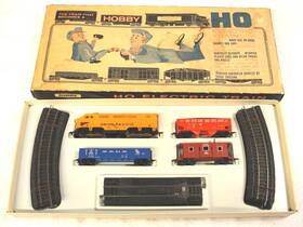 9958 Marx Train Set #9958 - F3 Union Pacific Ho Scale Complete Runs Excellent
