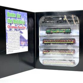 99321200 Micro-trains Line Mtl Home For The Holidays Christmas Steam Train Set N Scale