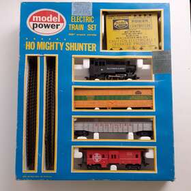 800352 Model Power Vintage Ho Scale Electric Train Set With Track 1030