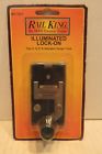Mt-1021 Rail King Mth Train Accessory Illuminated Lock On Standard Gauge
