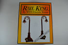 Mt-1030 Mth Rail King Scale Maroon Street Lamp Set