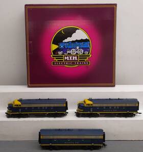 Mth 20-20055-2 O Santa Fe F-7 Aba Diesel Engine Set With Ps 2.0 #218l/218c/218a Ex