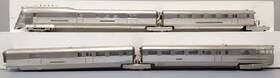 20-2886-1 Mth Burlington Mark Twain Zephyr Passenger Train Set With Ps2.0