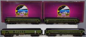 20-3498-1 Mth O Gauge Canadian National 4 Car Passenger Set Ex/box