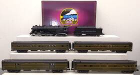 Mth 20-3584-1 O Gauge Nyc Streamlined Steam Passenger Set With Proto-sound 3.0 Ln