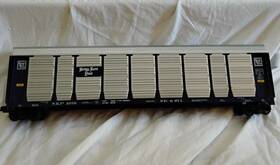20-98253 Mth Auto Carrier Car Nickel Plate Road Used In Original Box Great Cond