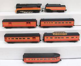Mth 30-1526-1 O Sp 4-8-4 Imperial Gs-4 Northern Steam Passenger Set Ps2 Ln/box