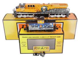 30-20975-1 Mth O Gauge Halloween Diesel Freight Train Set #1031 With Ps3 Ex/box