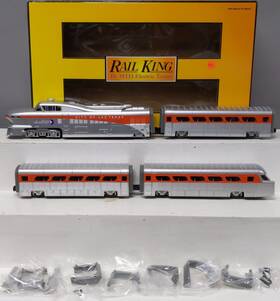 30-2376-1 Mth O Gauge Up Aerotrain Diesel Passenger Train Set With Ps2 Ex/box