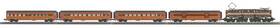 30-2591-1 Mth Pennsylvania Gg-1 O Gauge Electric Passenger Train Set With Ps 2.0 Ln