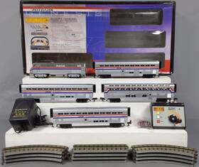 30-4018-0 Mth O Gauge Amtrak Railking Genesis Diesel Passenger Train Set With Horn