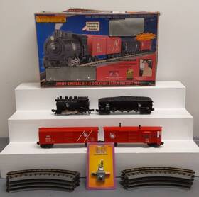 30-4035-0 Mth Jersey Central 0-4-0 O Gauge Steam Freight Train Set #840 Notrack